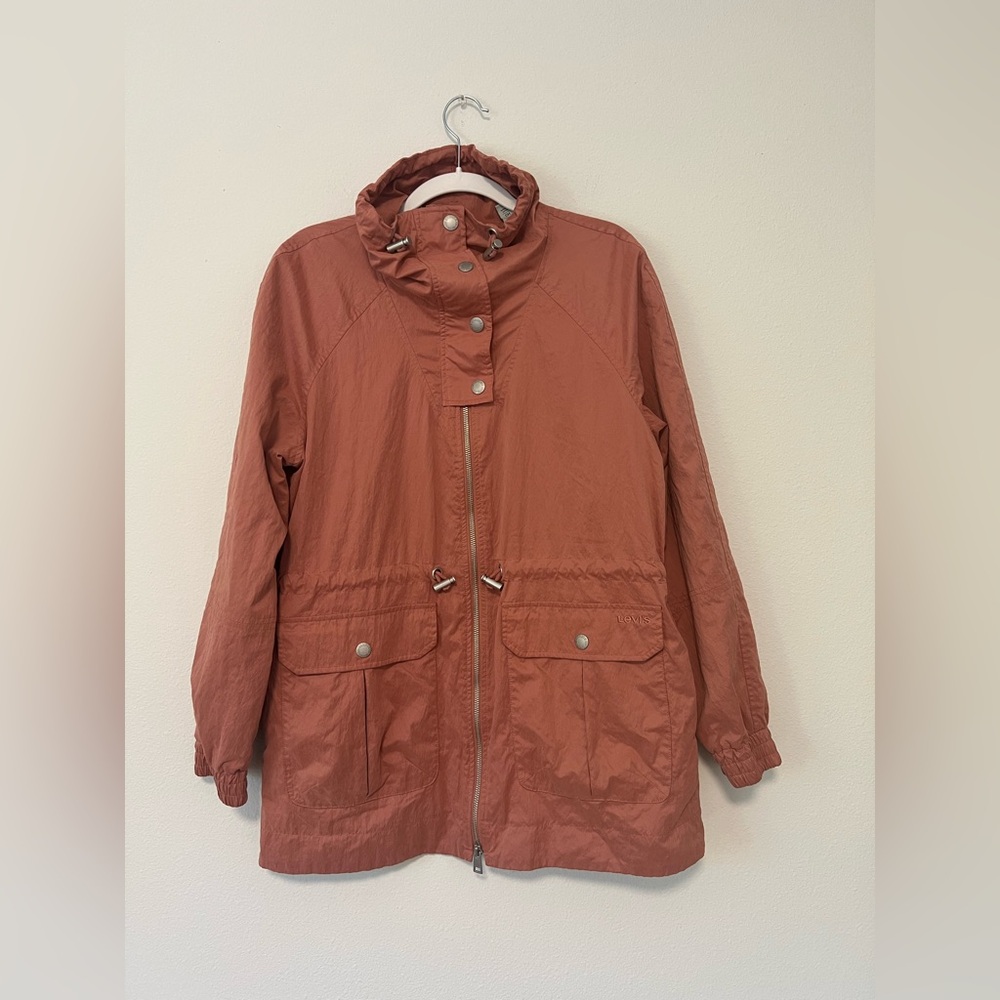 Levi’s Rusty Pink Lightweight Utility Jacket - Picture 2 of 13